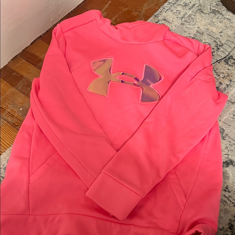 Under Armour Neon Pink Sweatshirt